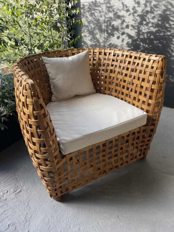 Poltrona de ratán Java