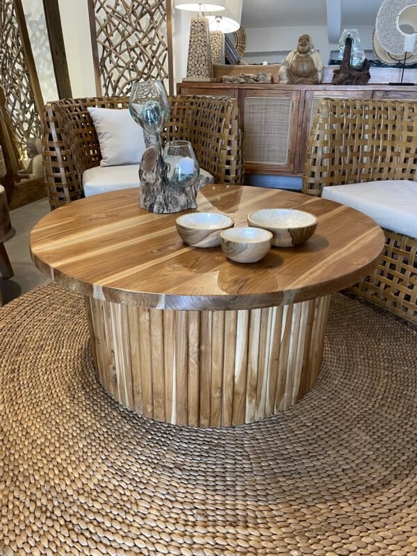 Mesa de living redonda IBIZA