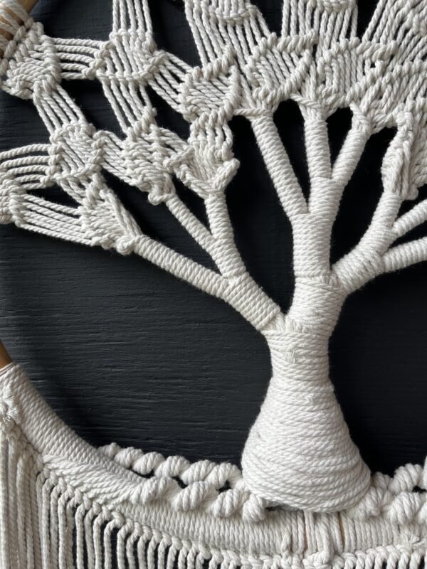 Atrapasueños Árbol de la Vida Rotan - Imagen 3