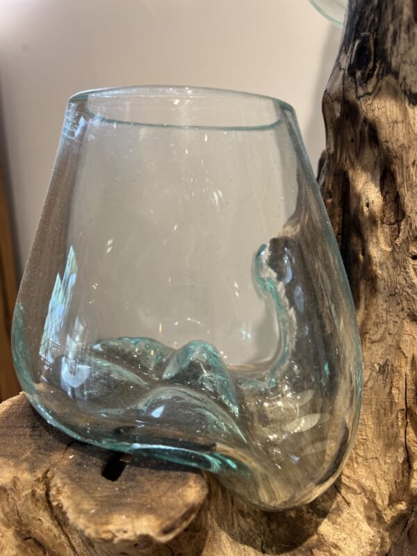 Acuario decorativo doble madera & vidrio - Imagen 2